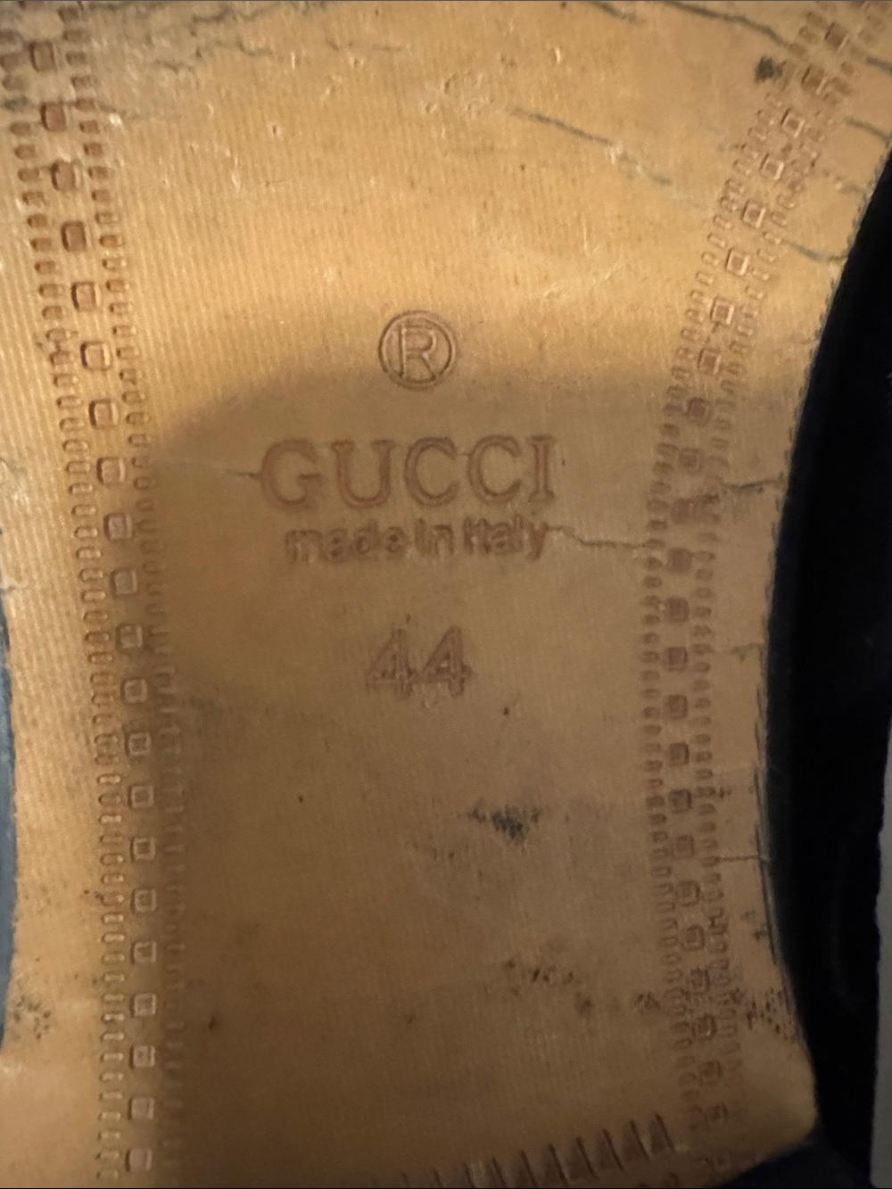 Gucci Black Velvet Horsebit Loafers - Picture 4 of 7